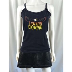 Vintage 1990’s 2000’s Lynyrd Skynyrd Black + Yellow + Orange Flying Eagle - M